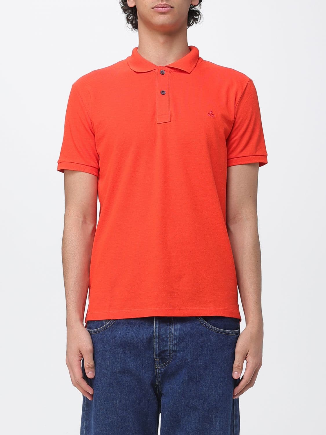 Peuterey Cotton Polo Shirt with Logo