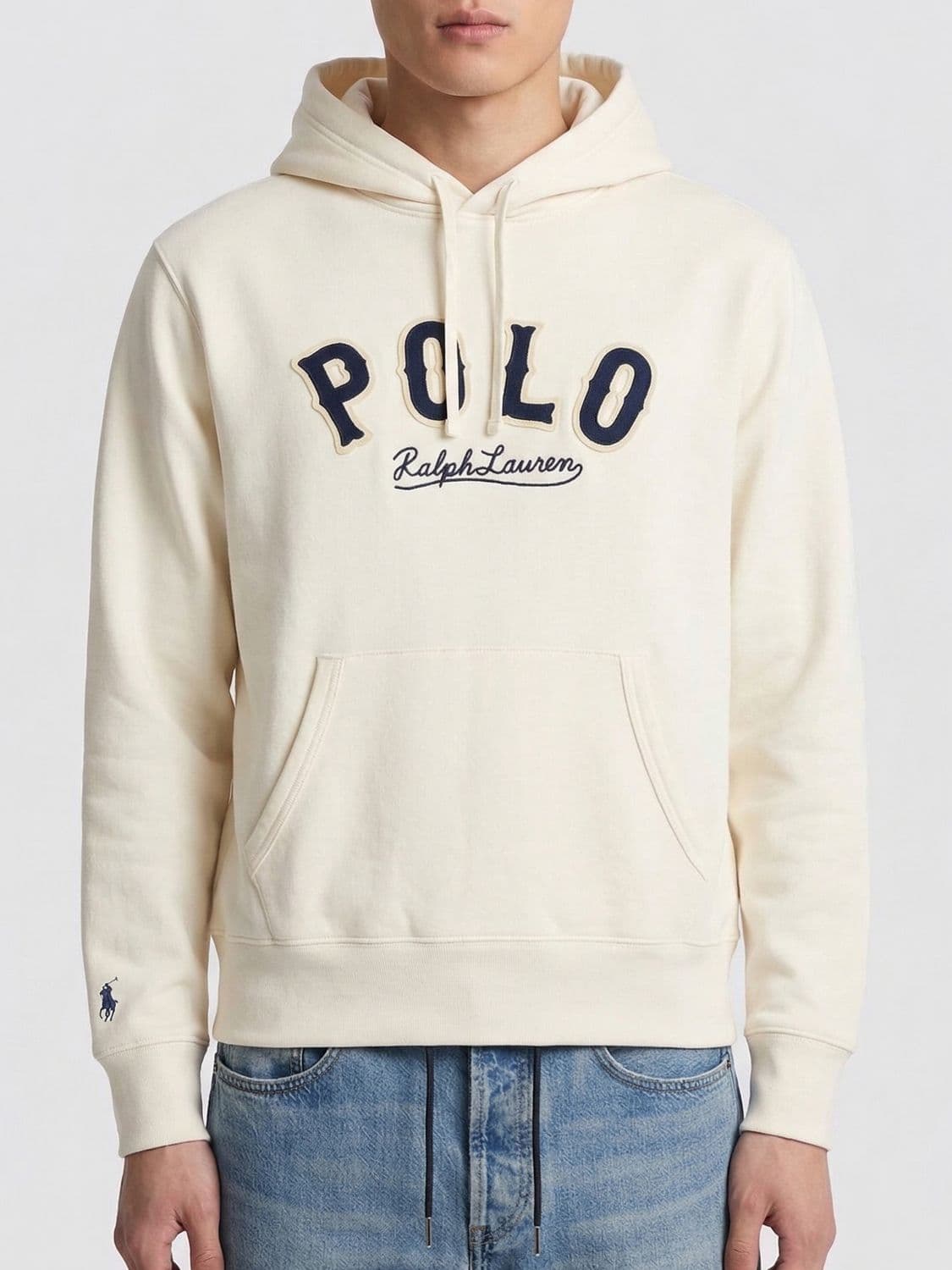 Polo Ralph Lauren Cotton Blend Hoodie with Logo