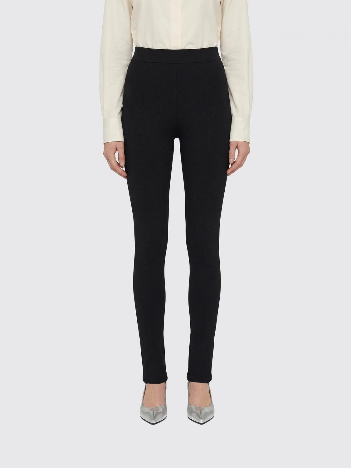 Jil Sander Stretch Virgin Wool Leggings