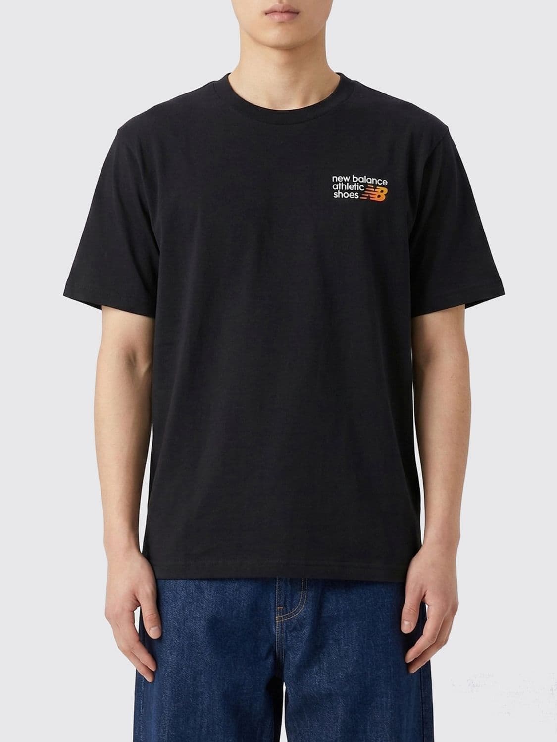 New Balance Cotton T-shirt with Logo