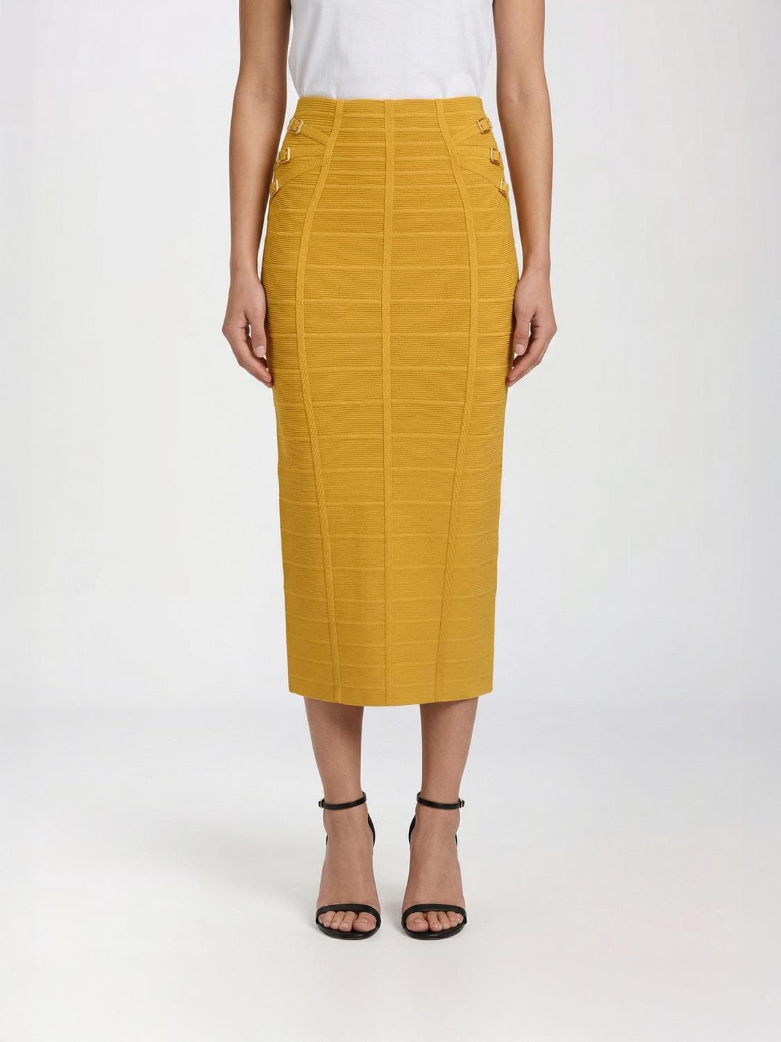 Elisabetta Franchi Pencil Skirt in Stretch Jersey · 38