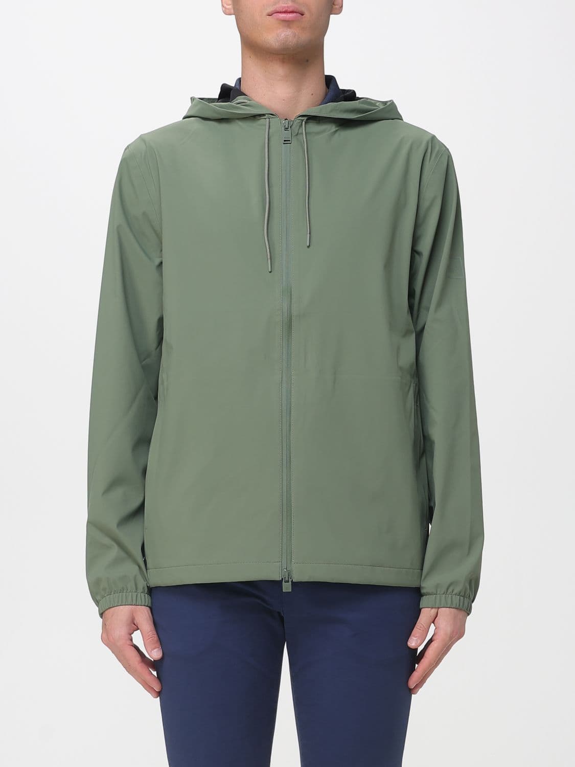Rains Suva Jacket in Technical Fabric with Hood