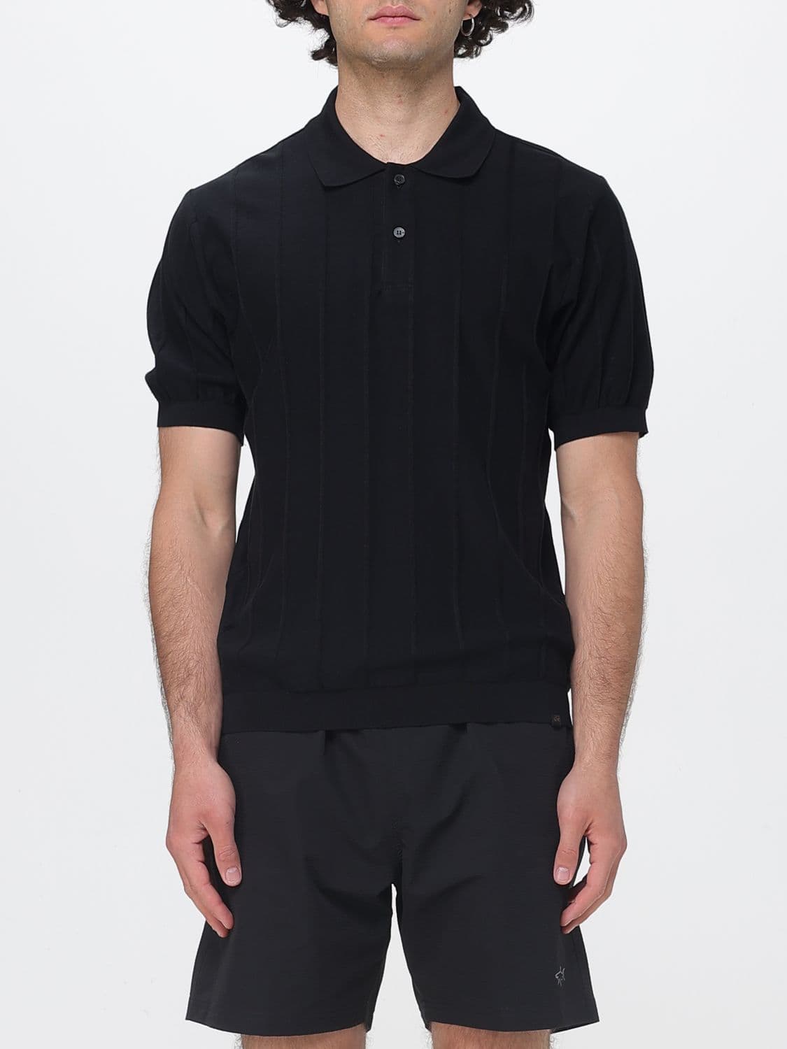 Paul & Shark Cotton Knit Polo Shirt · S