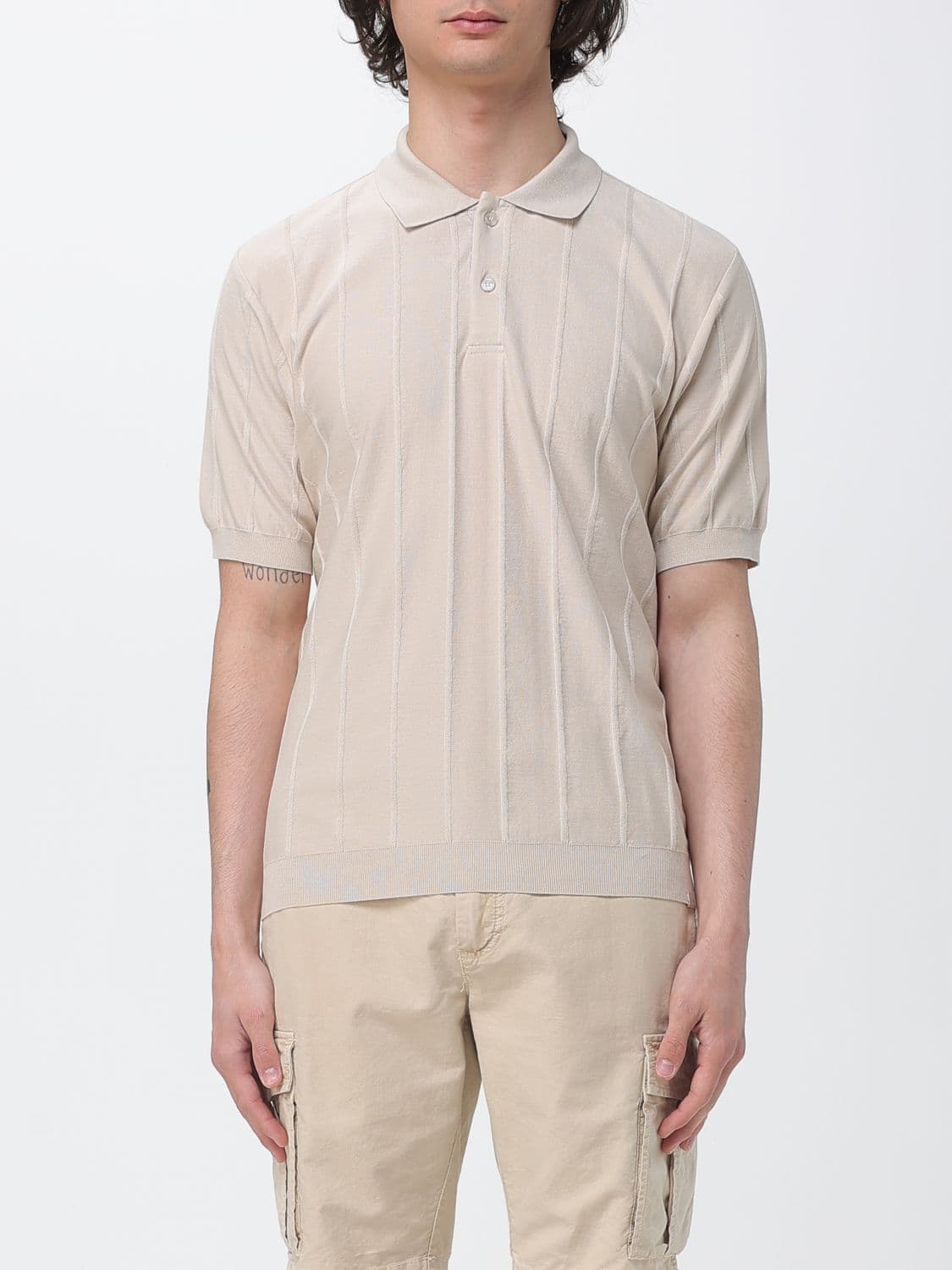 Paul & Shark Cotton Knit Polo Shirt