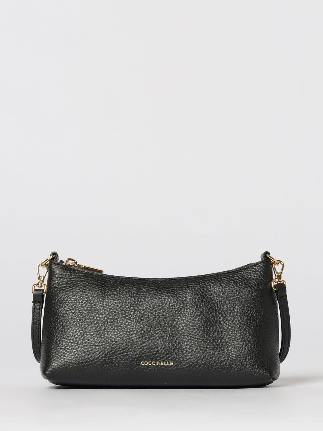 Coccinelle Aura Hammered Leather Bag