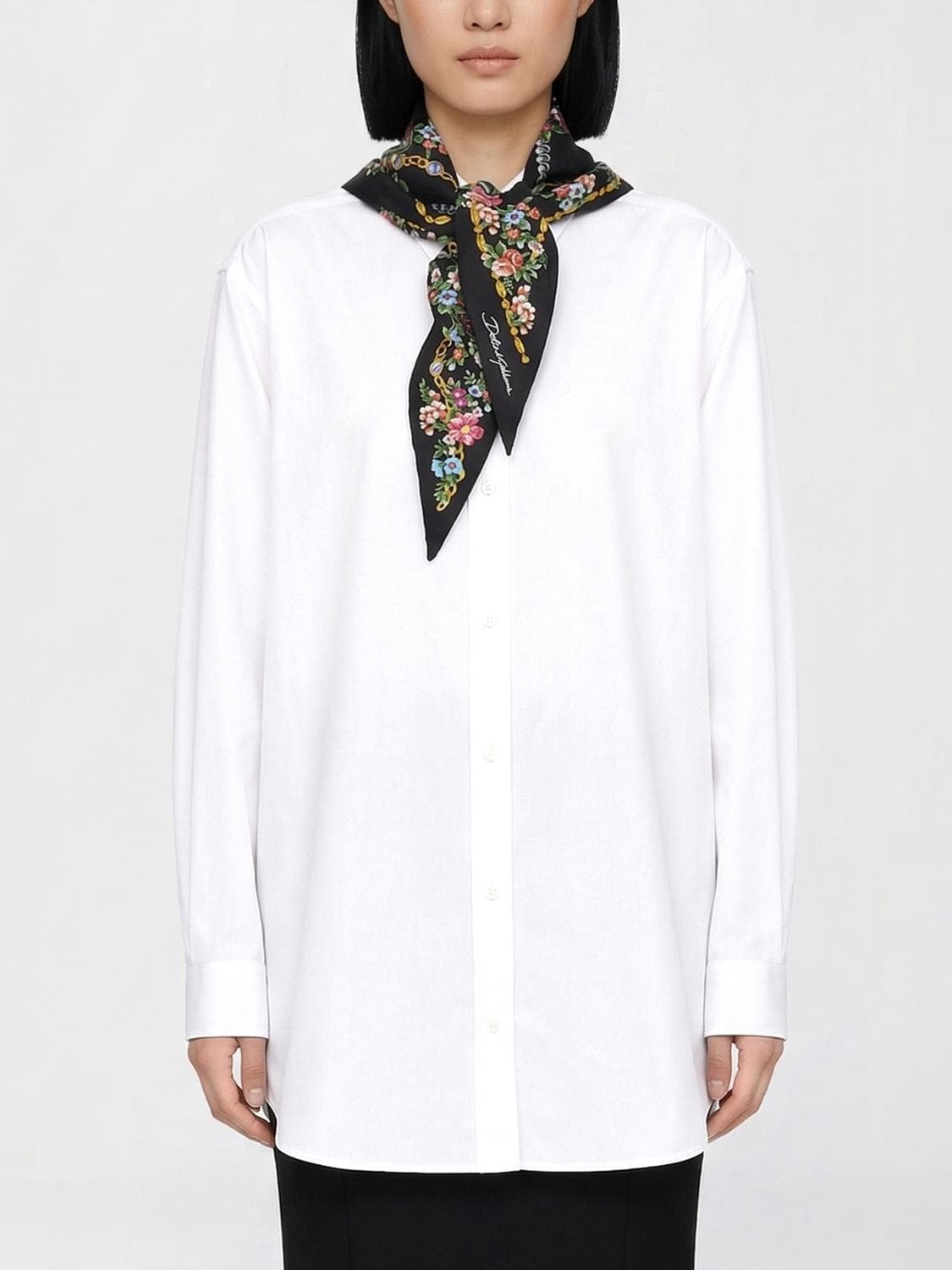 Dolce & Gabbana Cotton and Silk Shirt