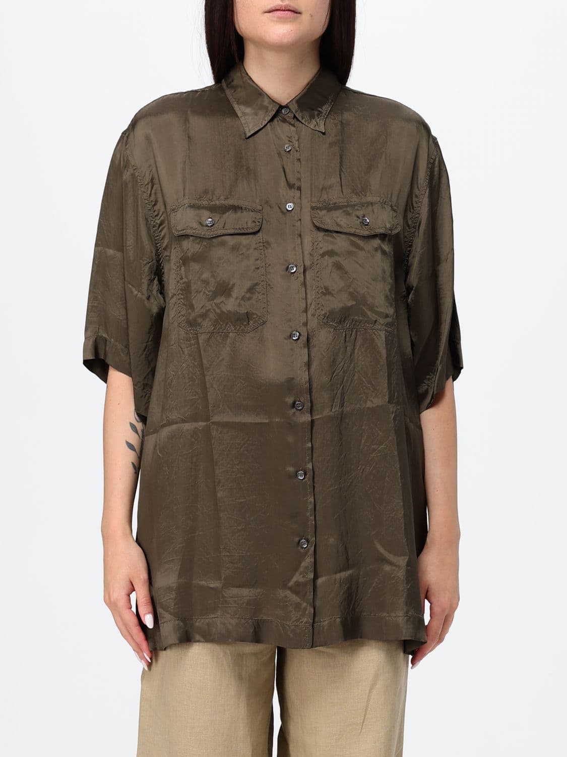 Aspesi Casual Viscose Shirt