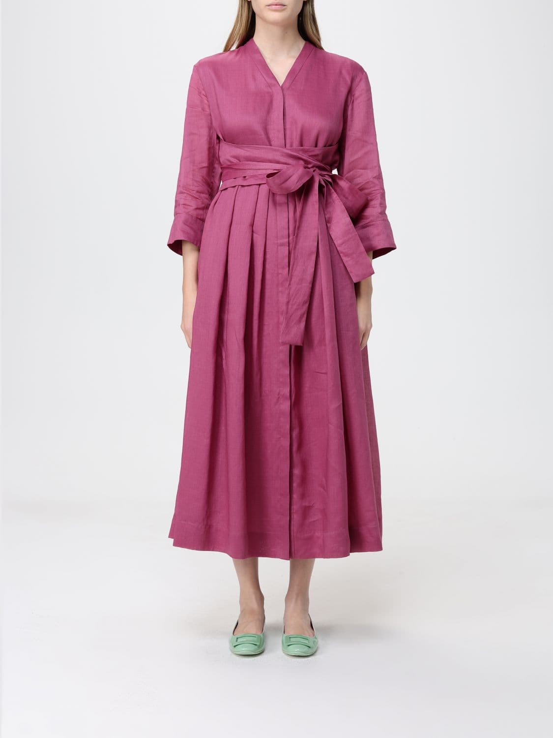 's Max Mara Ramie Chemisier Dress