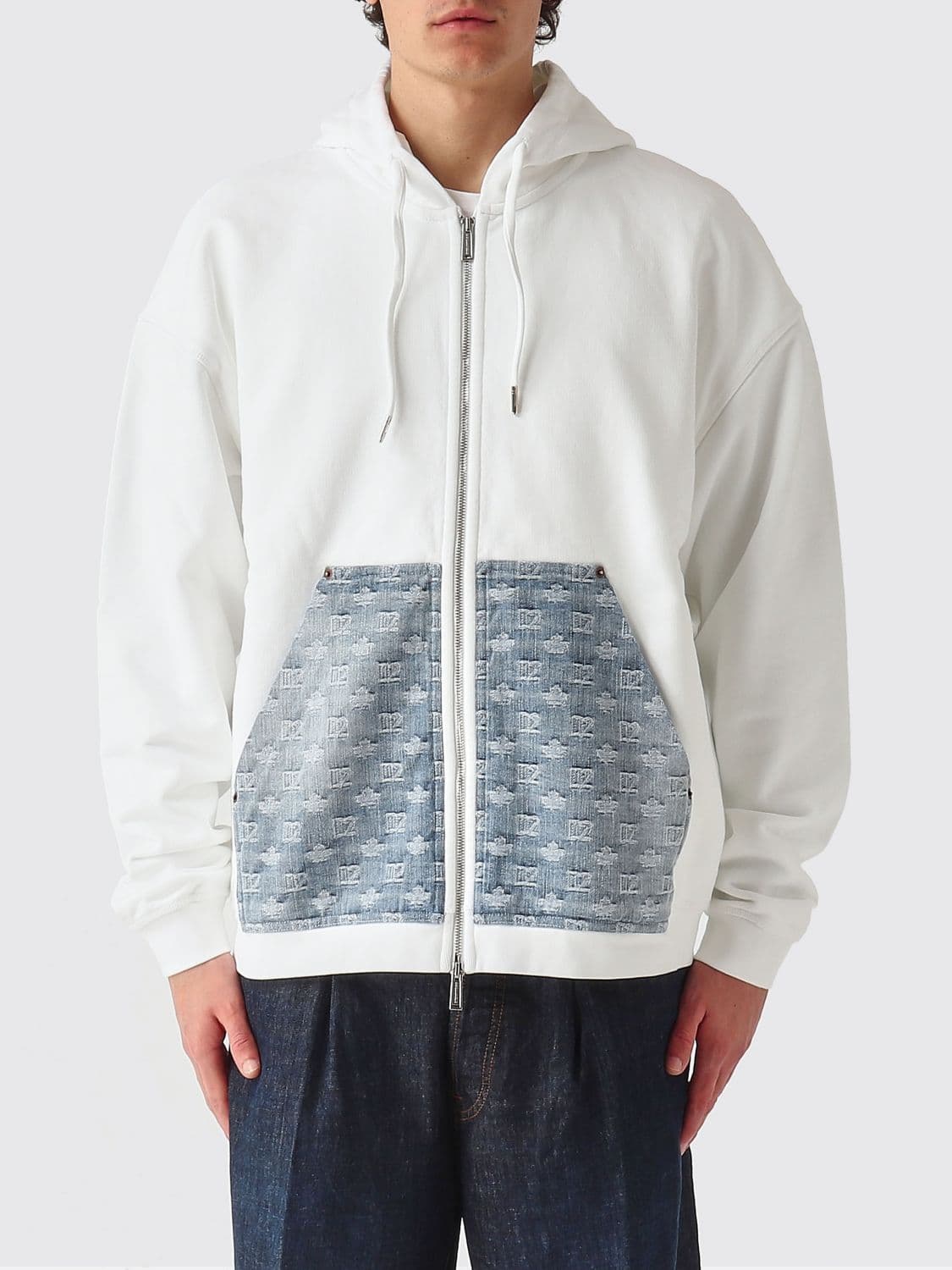 Dsquared2 Cotton Hoodie with Logo