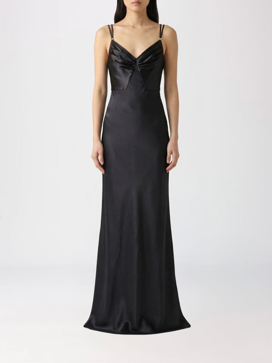 Elisabetta Franchi Satin Dress
