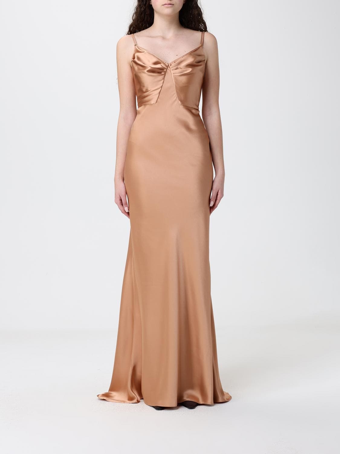 Elisabetta Franchi Satin Dress