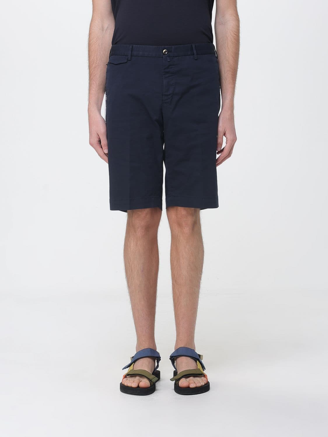 Pt Torino Stretch Cotton Chino Trousers