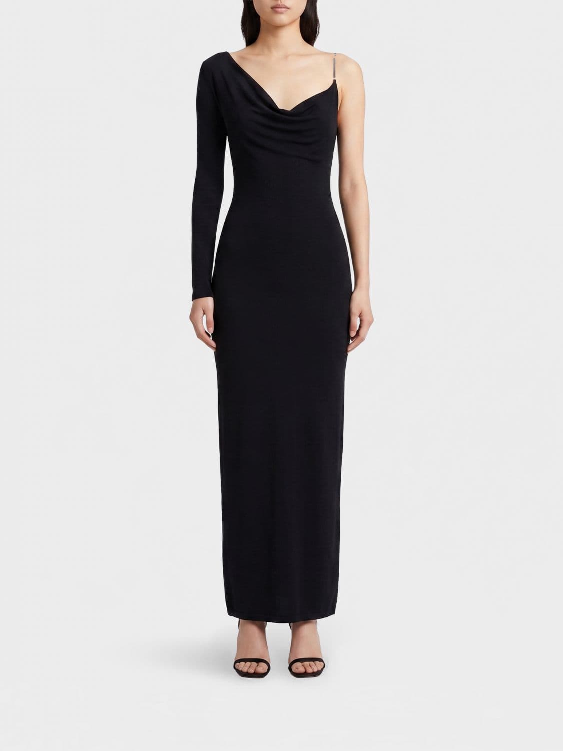 Elisabetta Franchi Jersey One Shoulder Dress