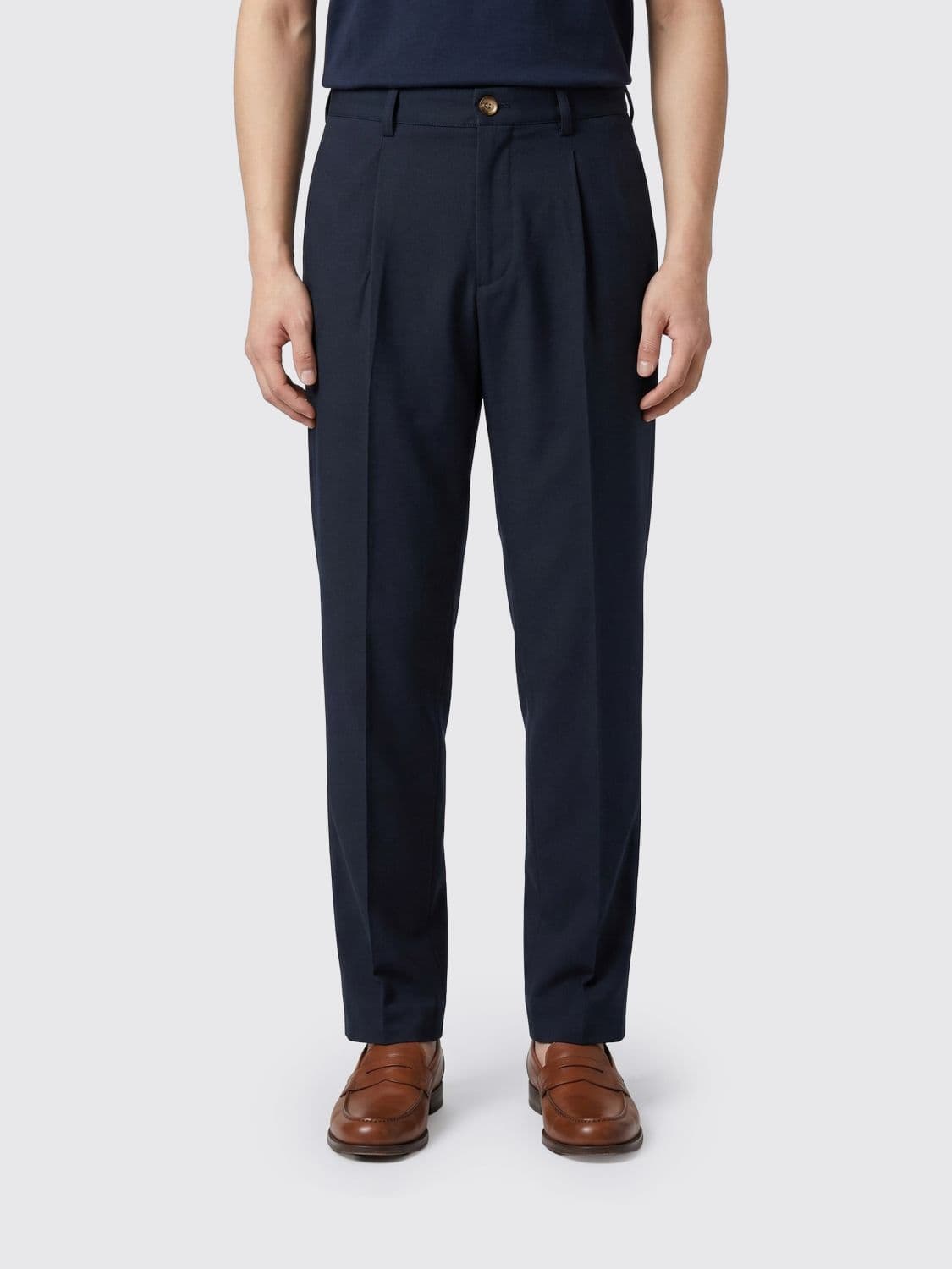 Brunello Cucinelli Cotton Tailored Trousers