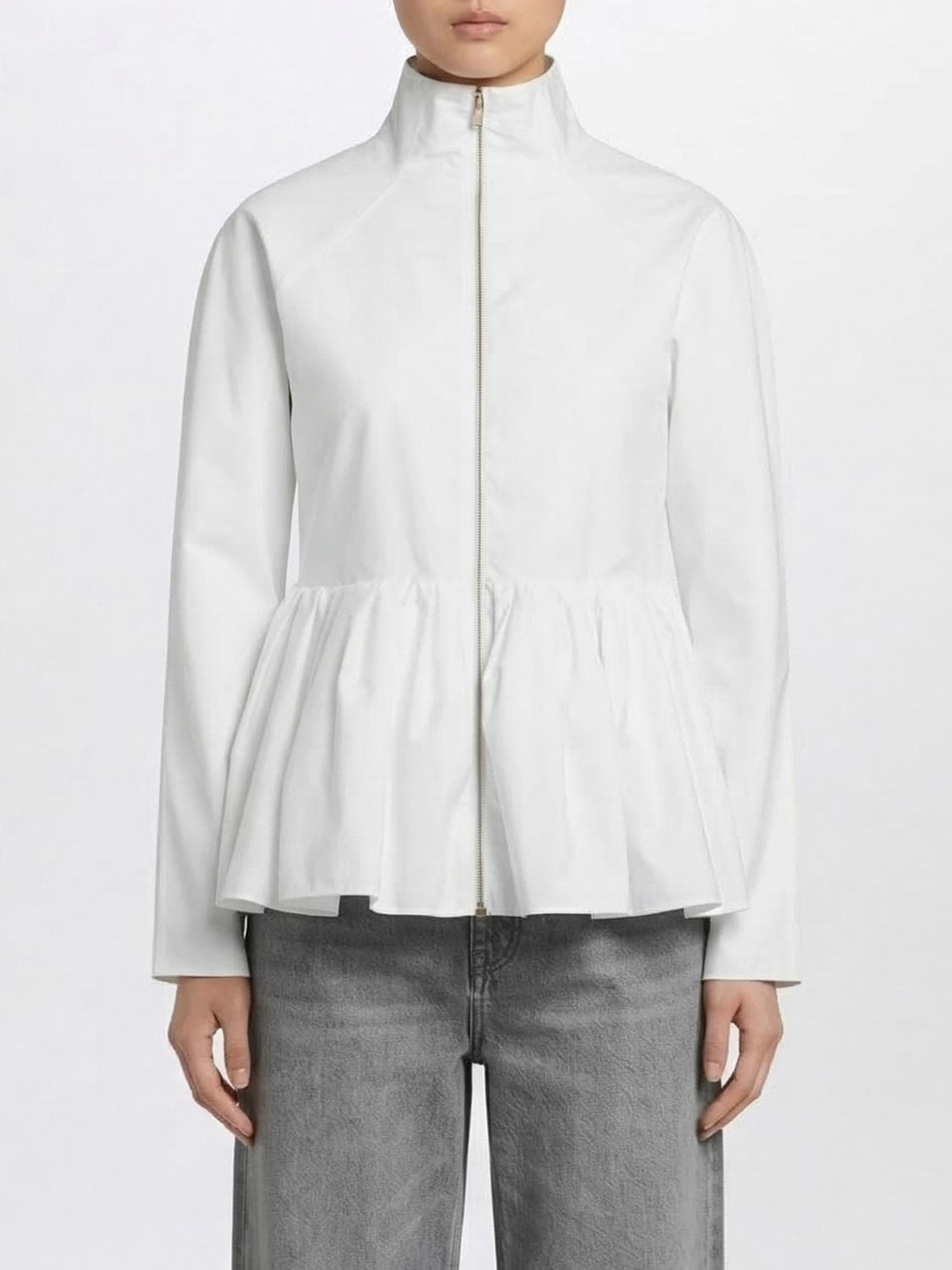 Alaïa Cotton Poplin Jacket · 38