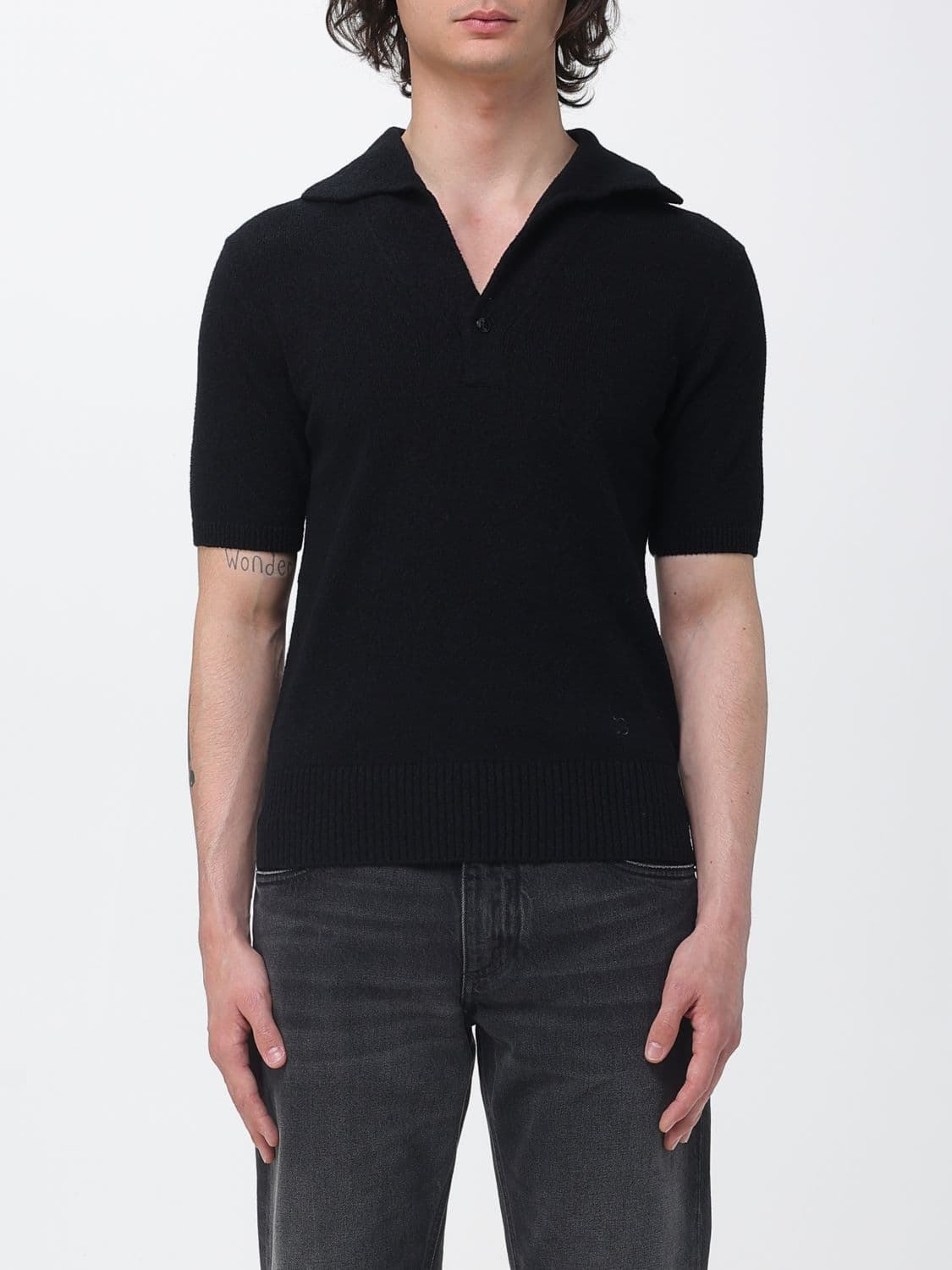 Dolce & Gabbana Cotton Knit Polo Shirt