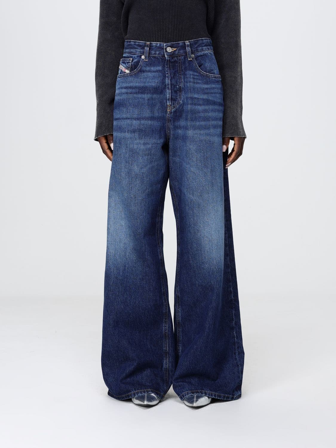 Diesel D-Sire Cotton Denim Jeans