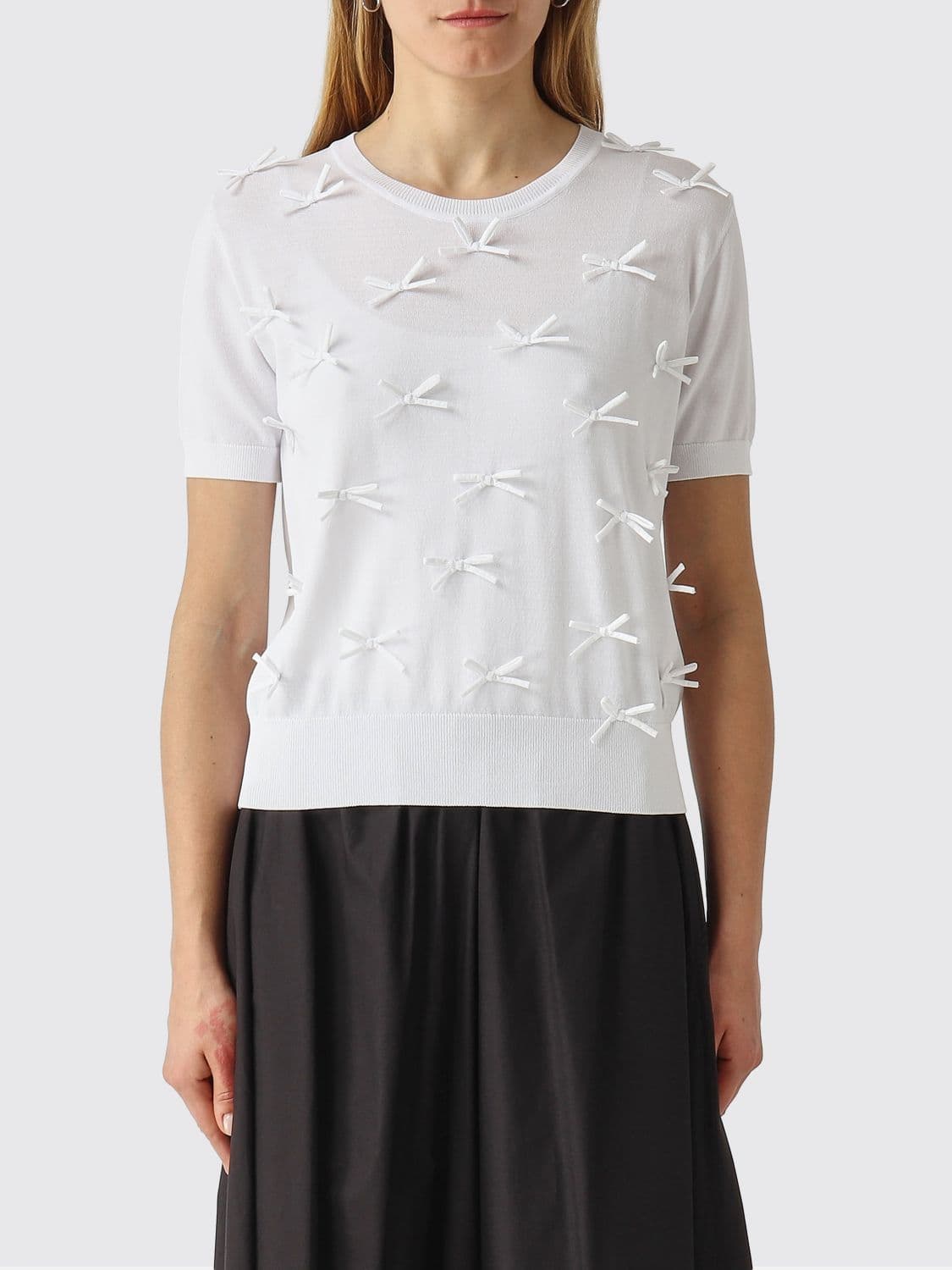 Meimeij Viscose Knit with Bows
