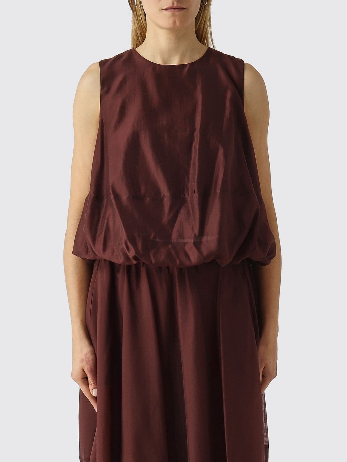 Meimeij Lycra Blend Sleeveless Top