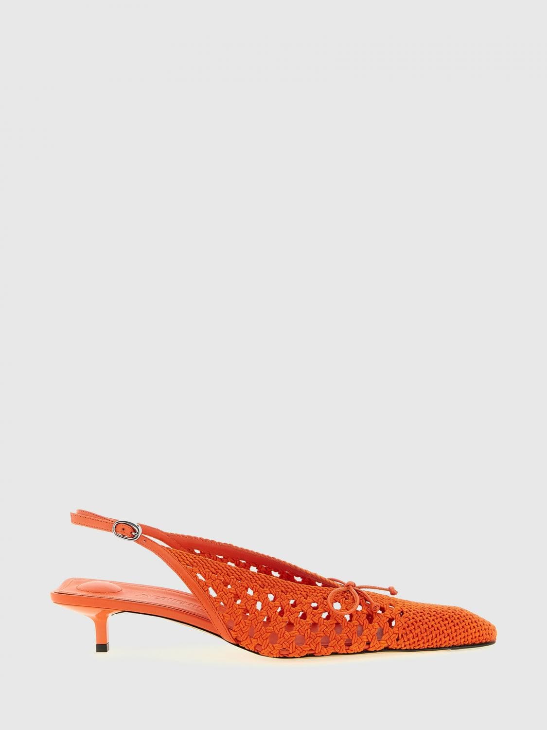 Jacquemus Duelo Crochet Knit Slingbacks · 37