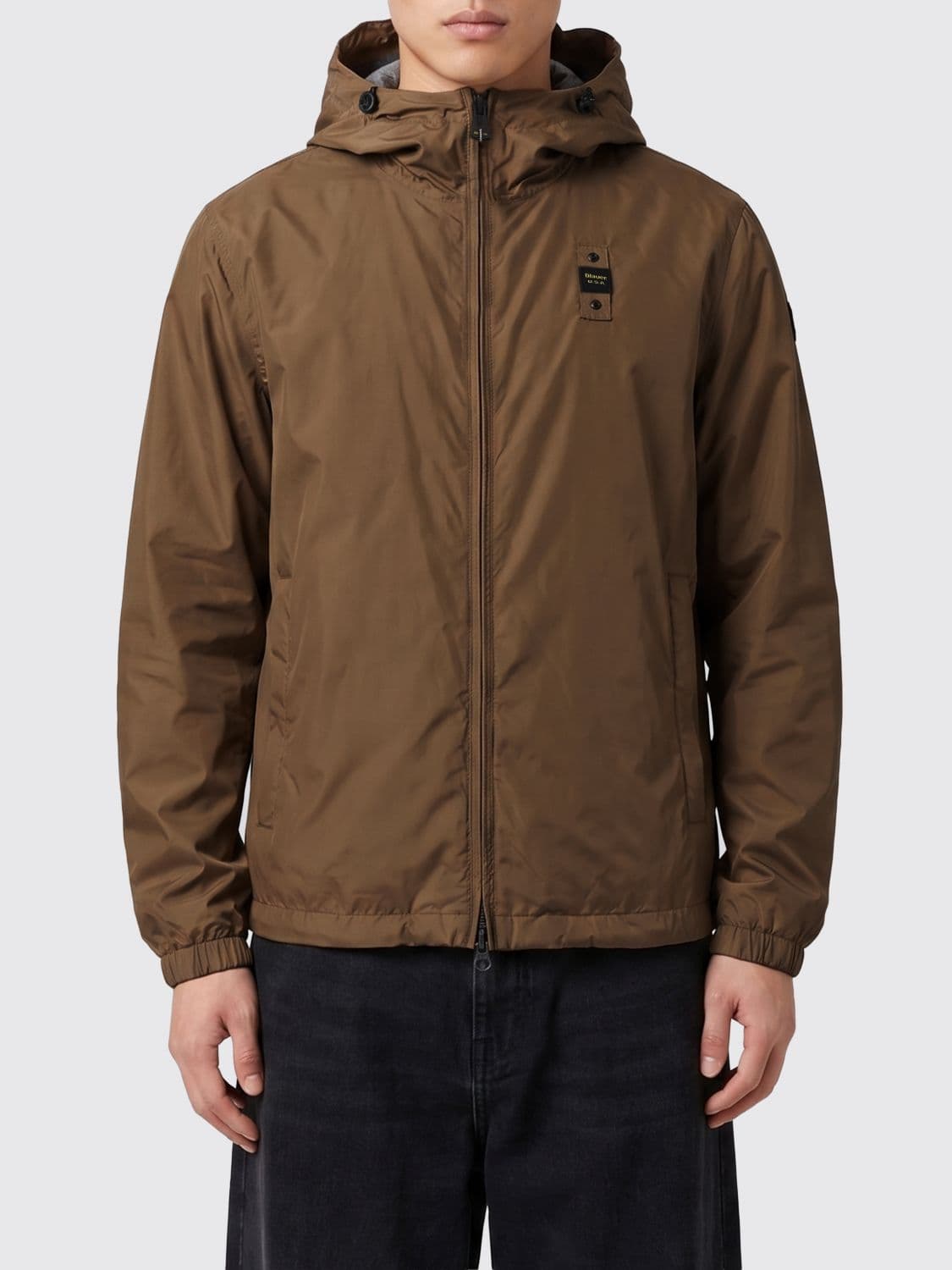 Blauer Cotton Lined Nylon Windbreaker