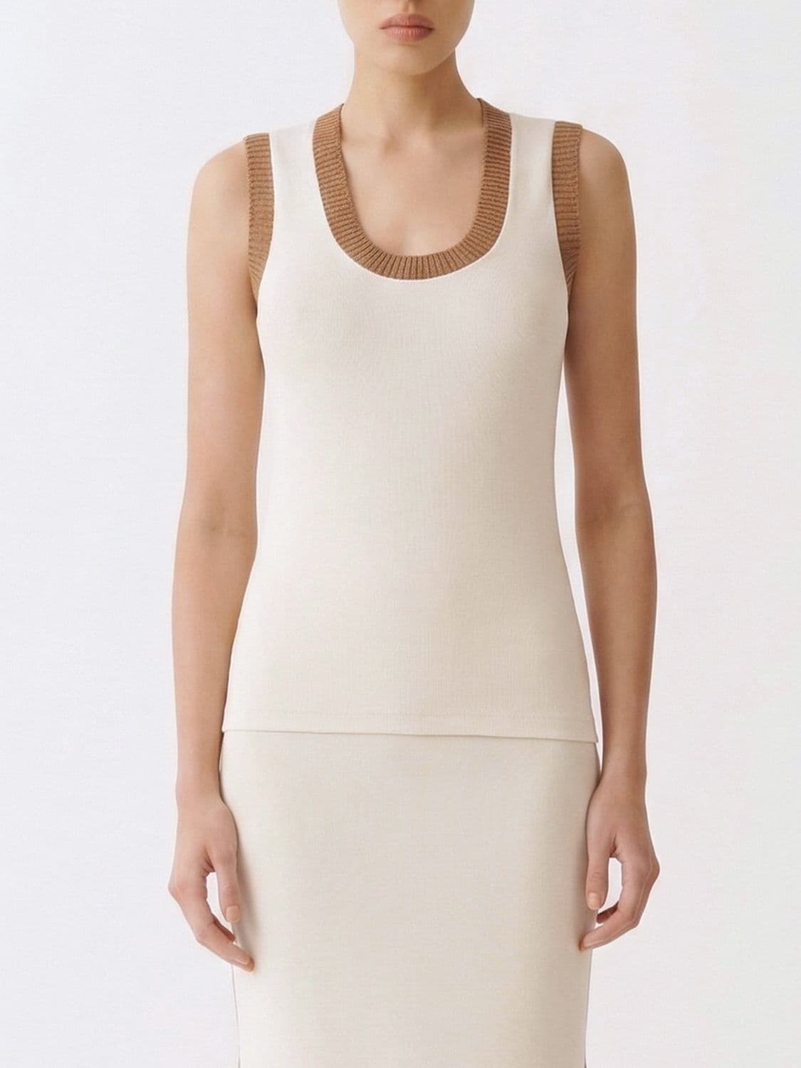 Fabiana Filippi Cotton Knit Top