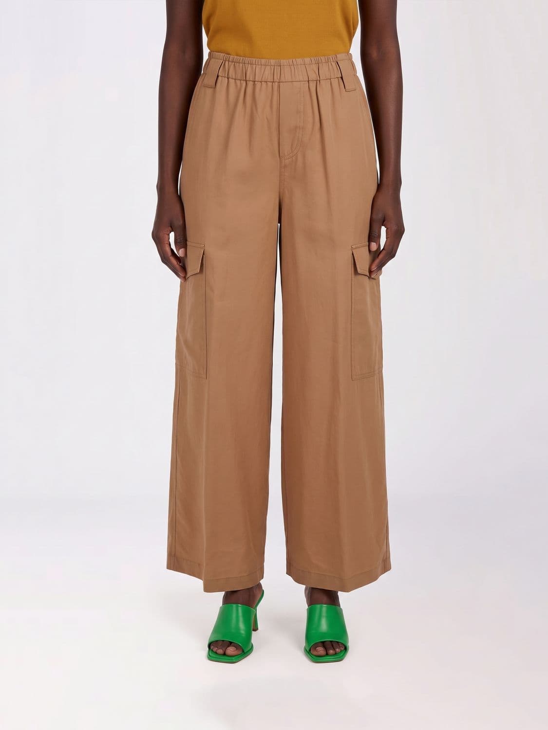 Liu Jo Lyocell Cargo Trousers