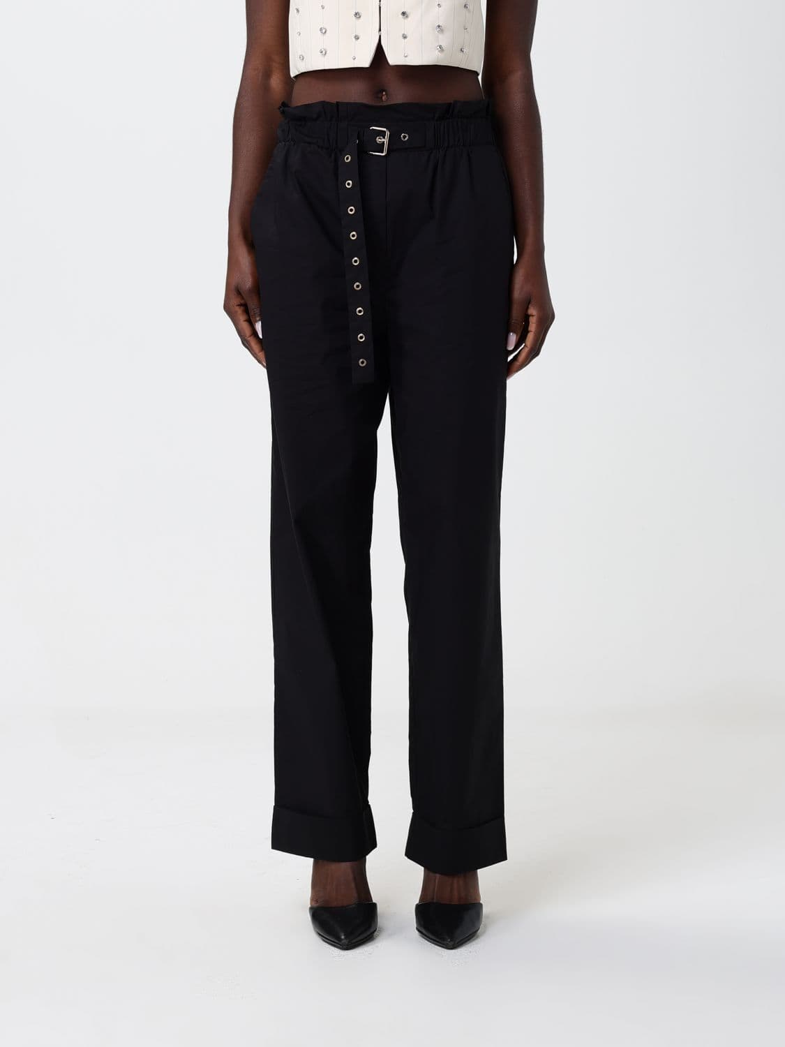 Liu Jo Slim Fit Cotton Pants