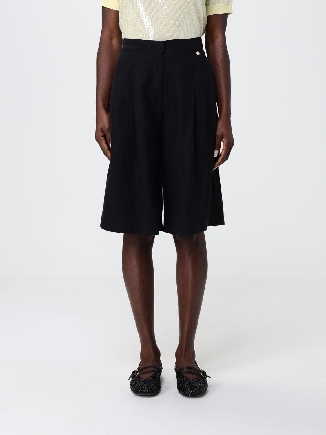 Liu Jo Tailored Cotton Blend Pants