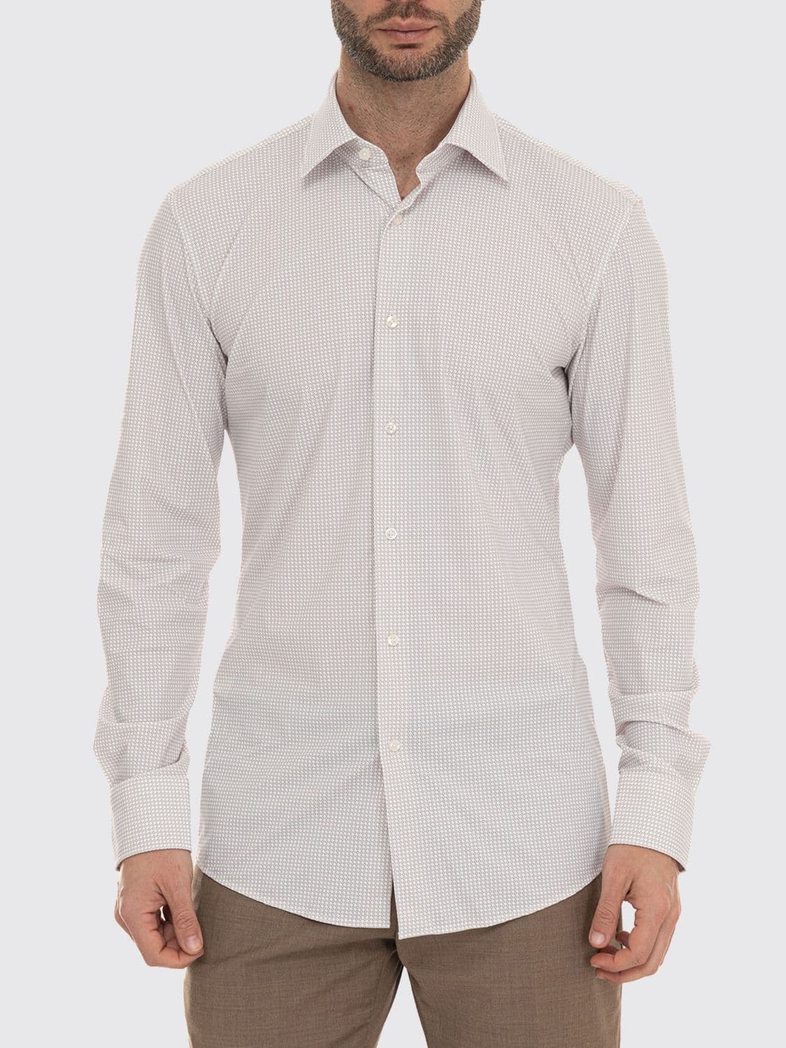 Boss Stretch Jersey Casual Shirt