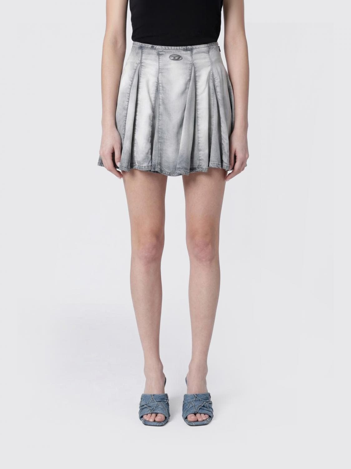Diesel Oval D Lyocell Skirt