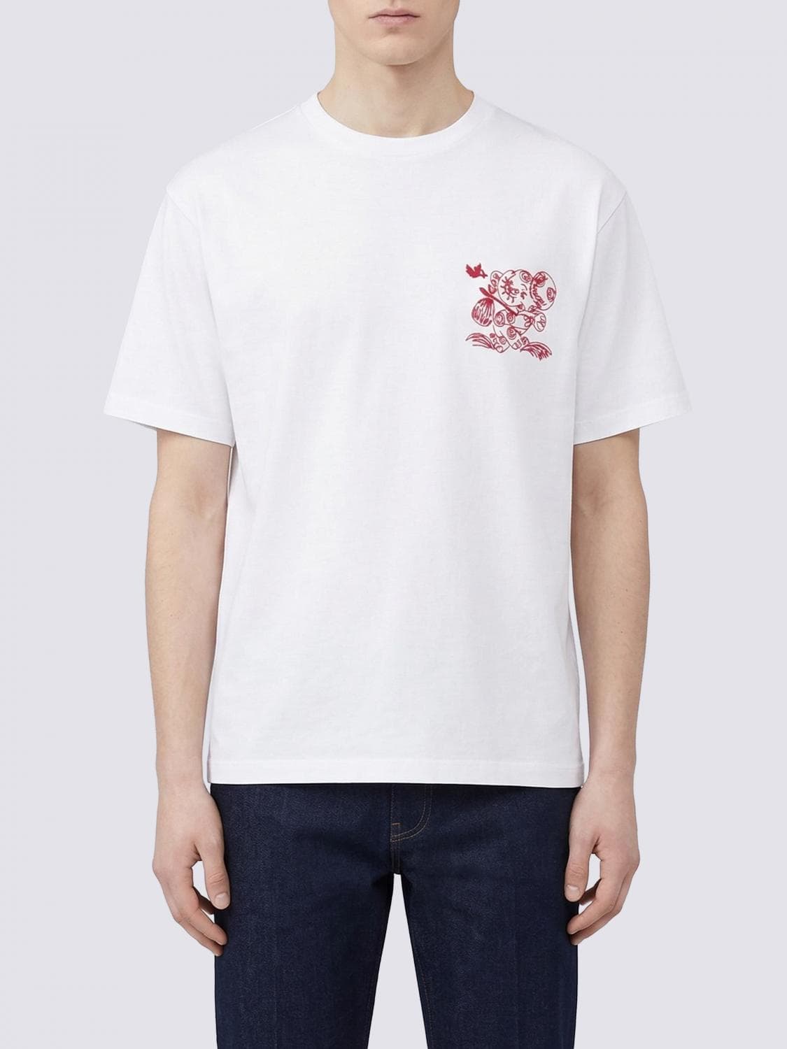 Kenzo Printed Cotton T-Shirt