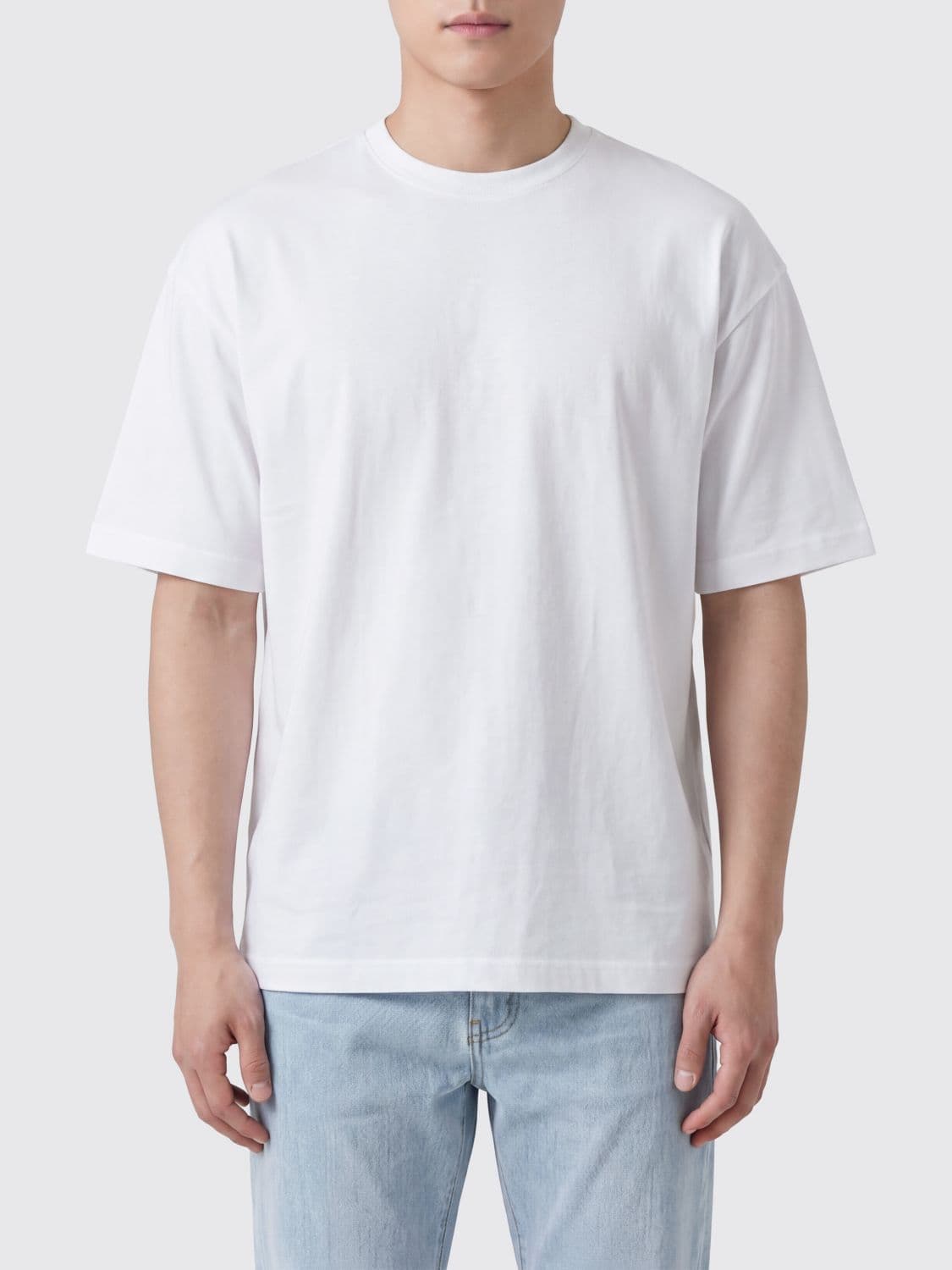 Comme Des Garçons Shirt Cotton T-Shirt with Logo