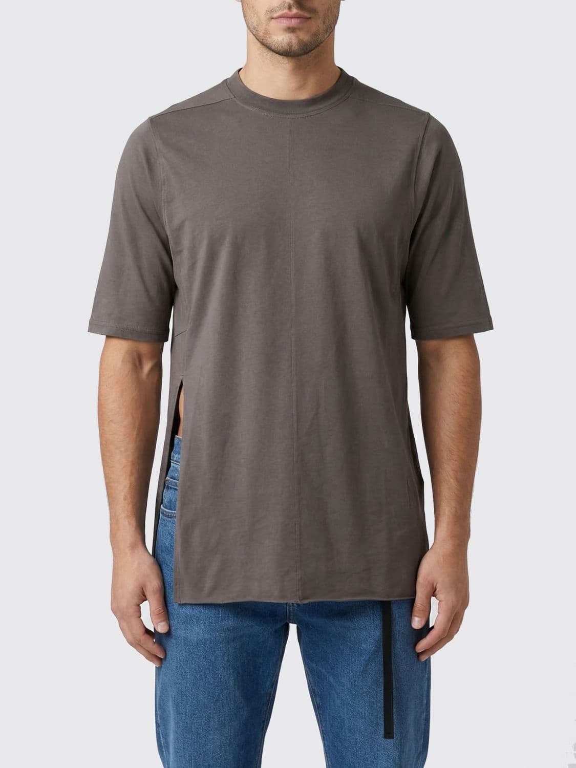 Rick Owens Drkshdw Cut-Out Cotton T-Shirt
