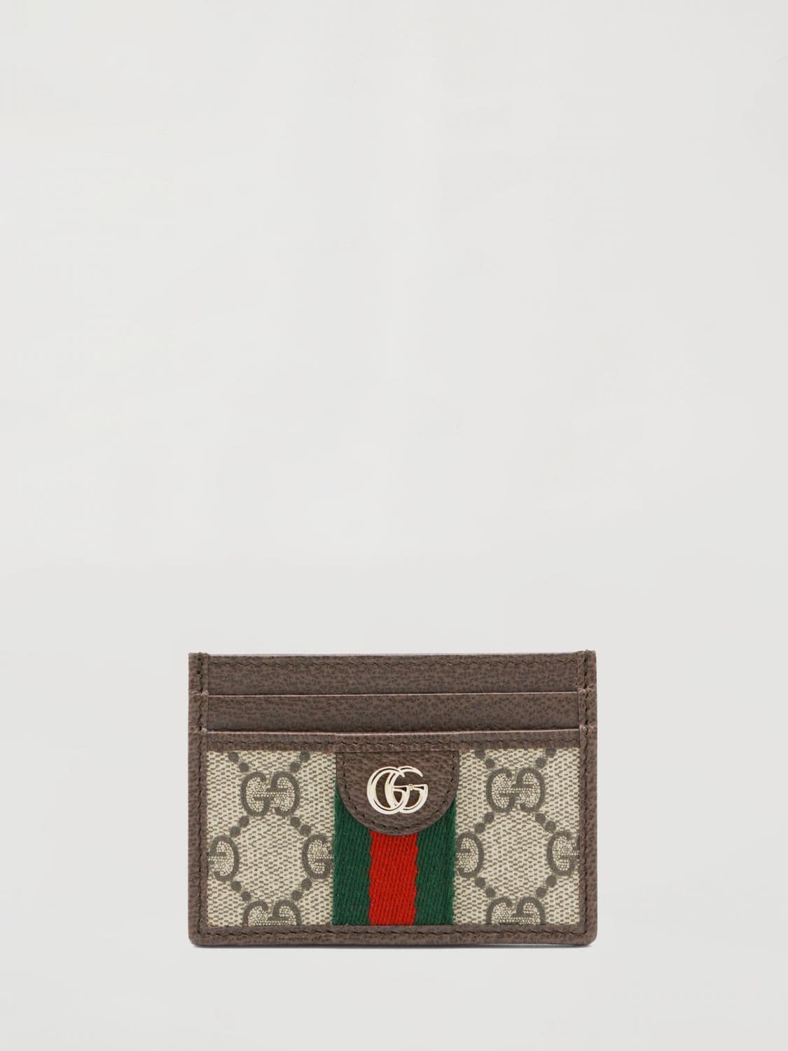 Gucci Ophidia Credit Card Holder in GG Supreme Canvas