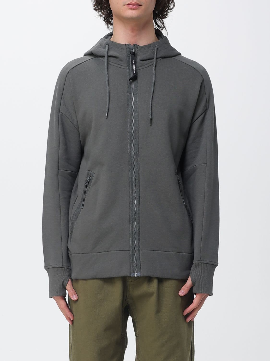 C.p. Company C. P. COMPANY Hooded Sweatshirt with Lens Mask