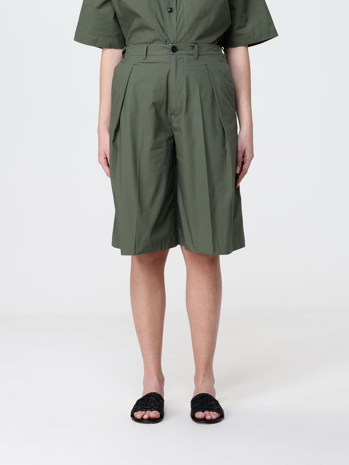 Barena Stretch Cotton Shorts