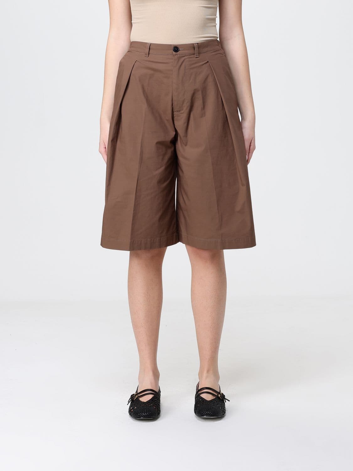 Barena Stretch Cotton Shorts