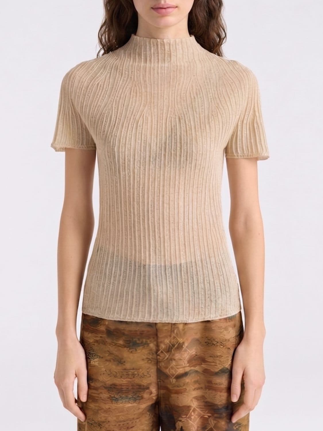 Momonì Lurex Viscose Blend Sweater
