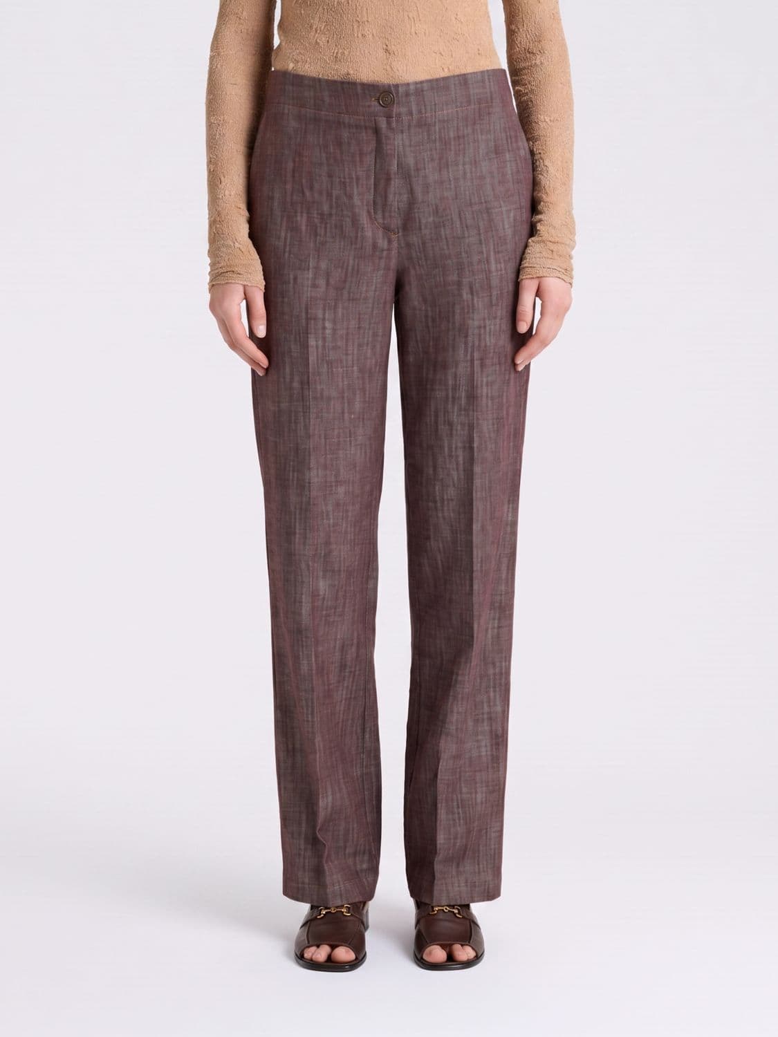 Momonì Cotton Classic Trousers
