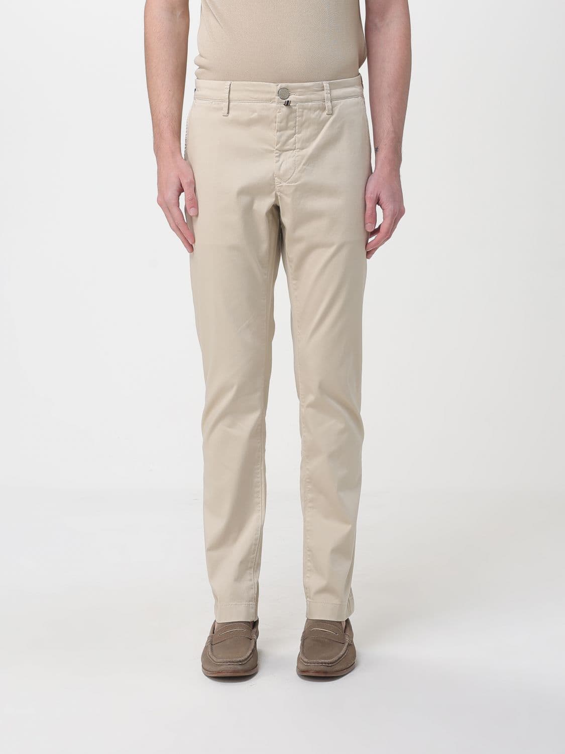 Jacob Cohen Stretch Cotton Slim Fit Trousers
