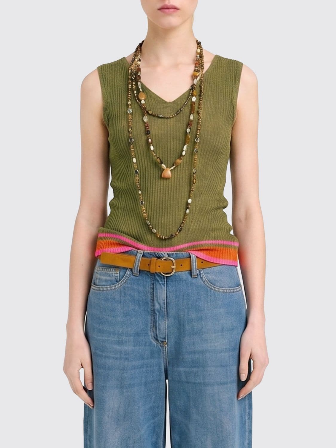 Momonì Linen Knit Top