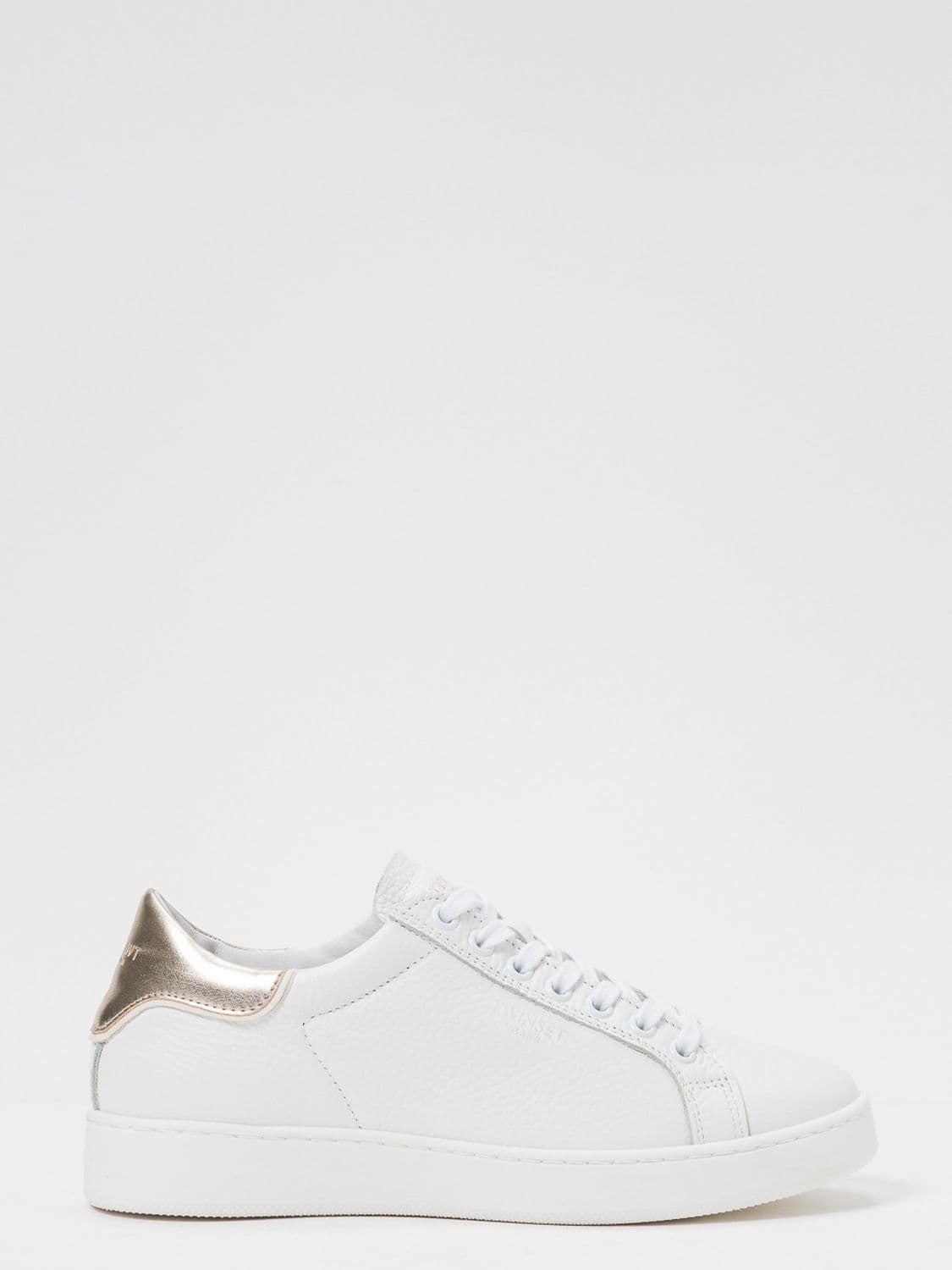 Twinset Grained Leather Sneakers