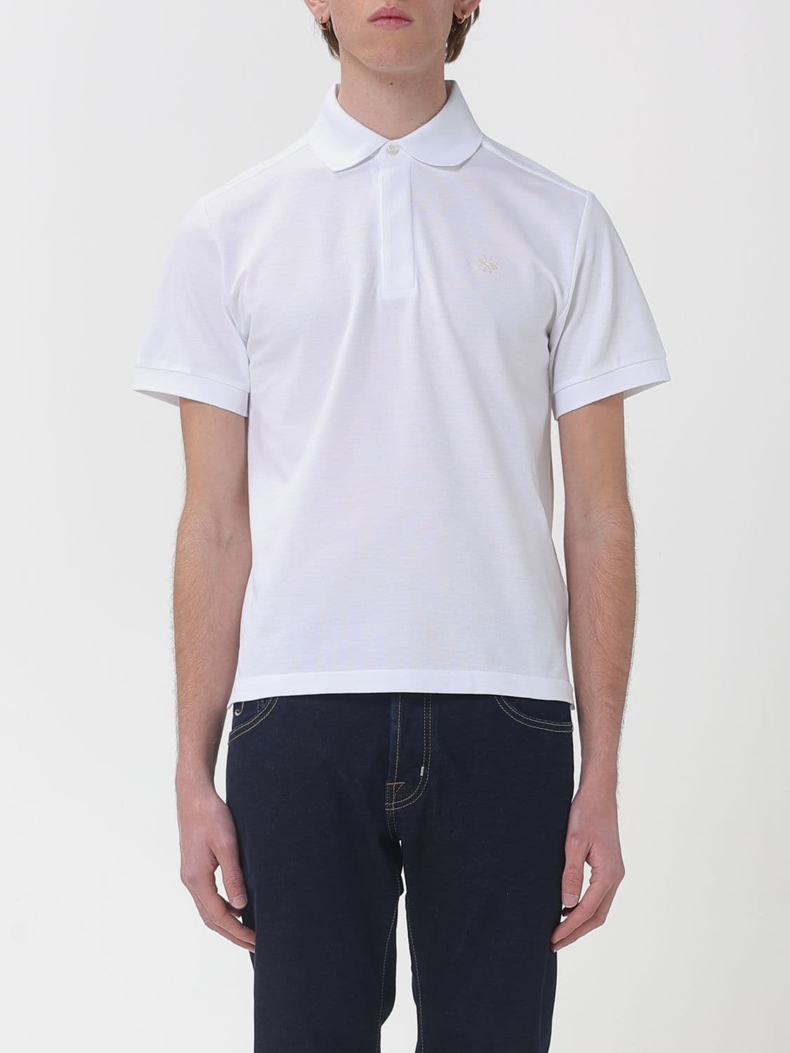 Jacob Cohen Basic Cotton Polo Shirt