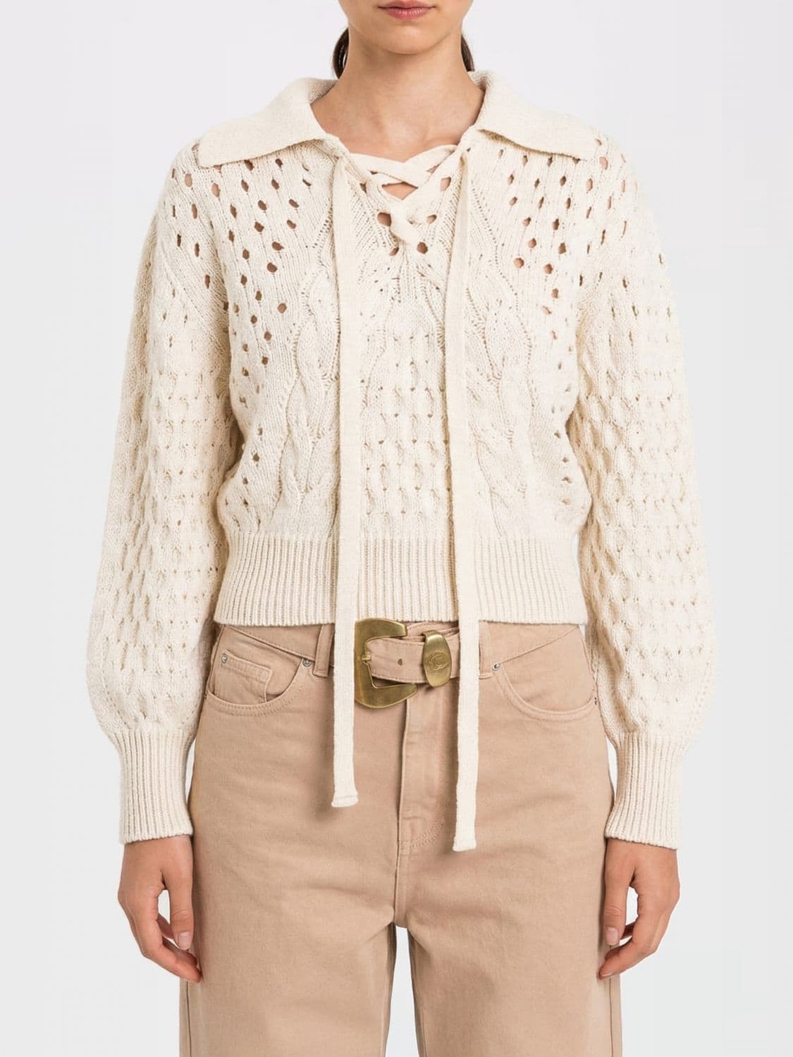 Twinset Knitted Polo Shirt