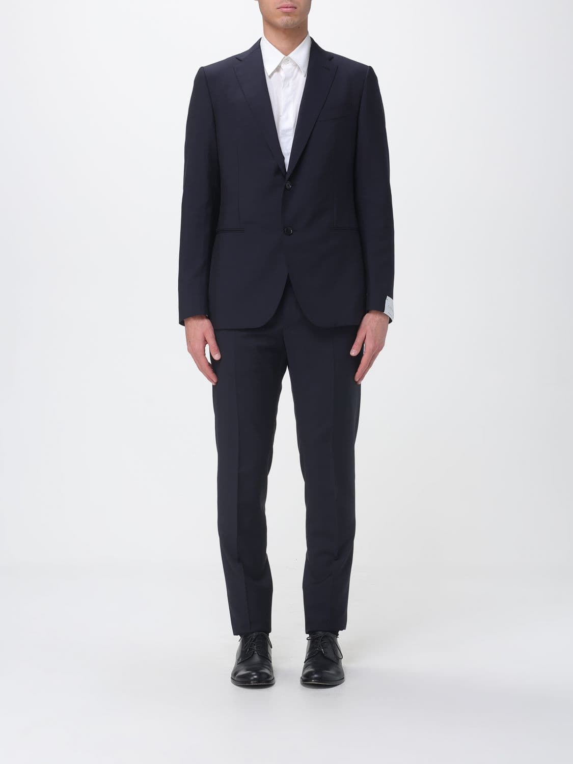 Caruso Single-Breasted Wool Blend Suit by
