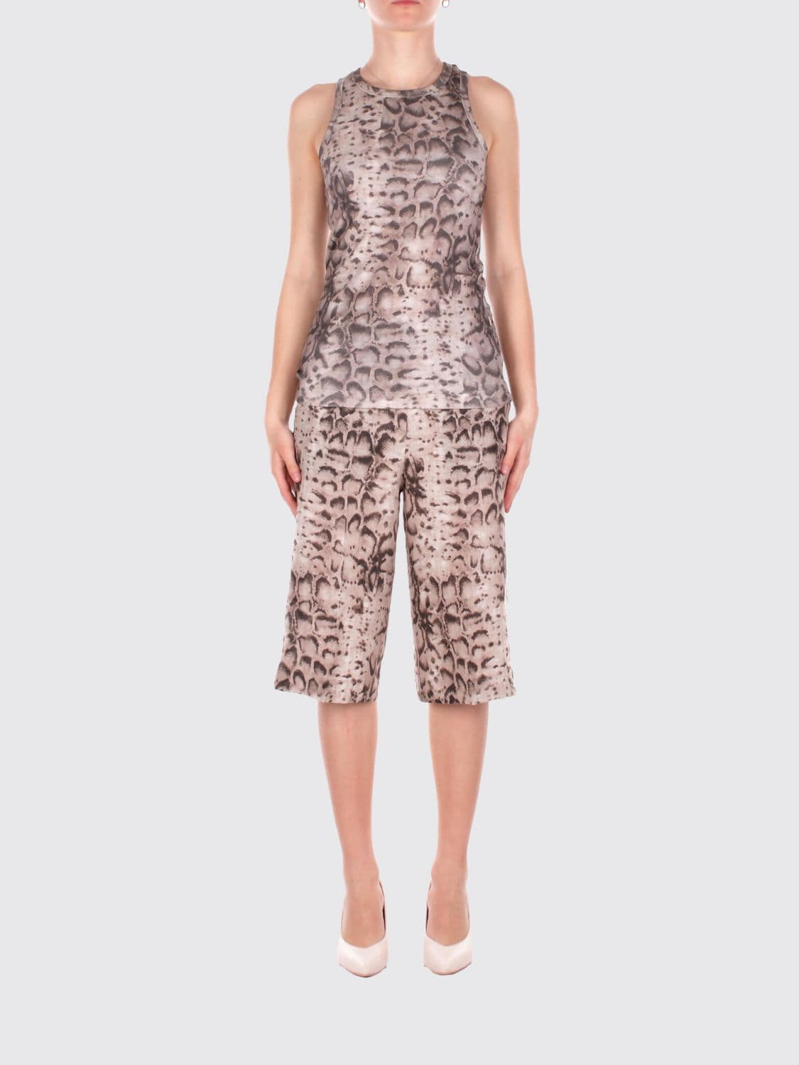 Pinko Printed Linen Top