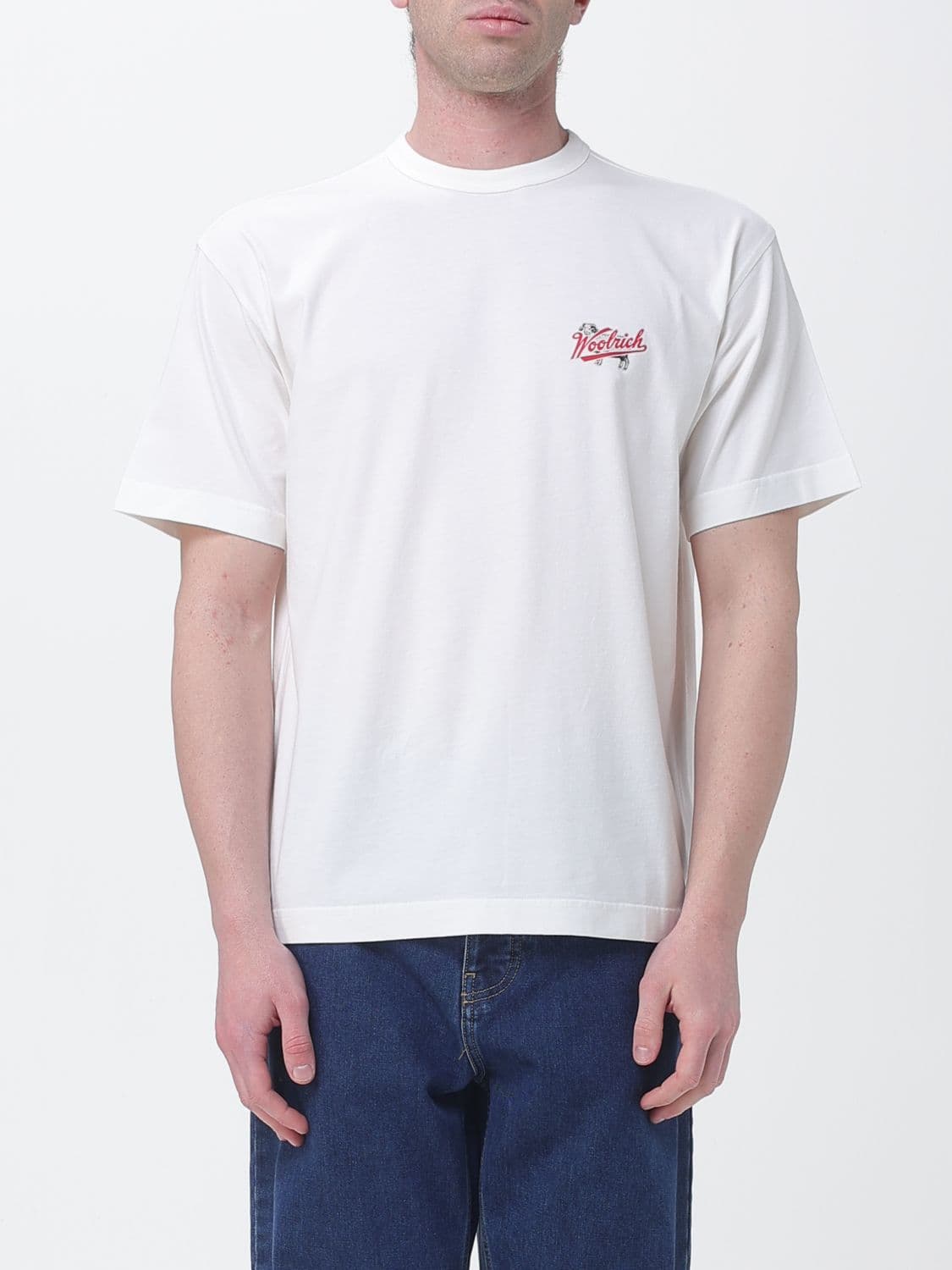 Woolrich Cotton T-Shirt With Logo