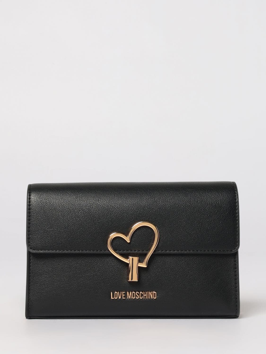 Love Moschino Faux Leather Bag With Heart · OS