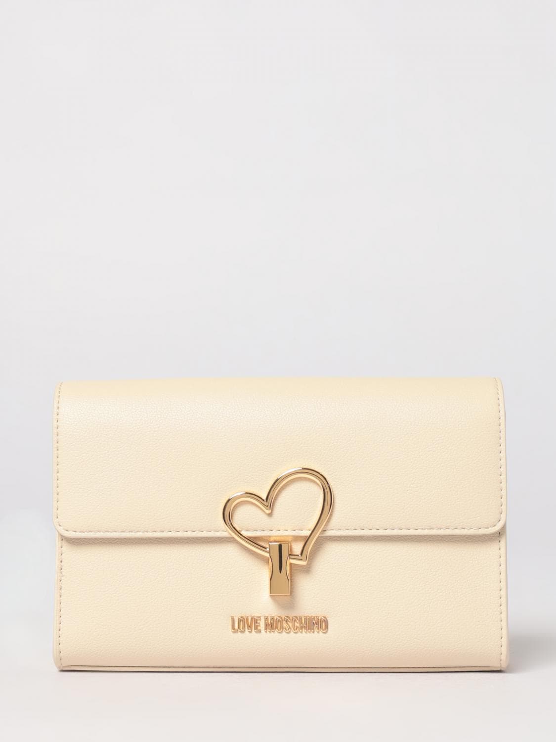 Love Moschino Faux Leather Bag With Heart · OS